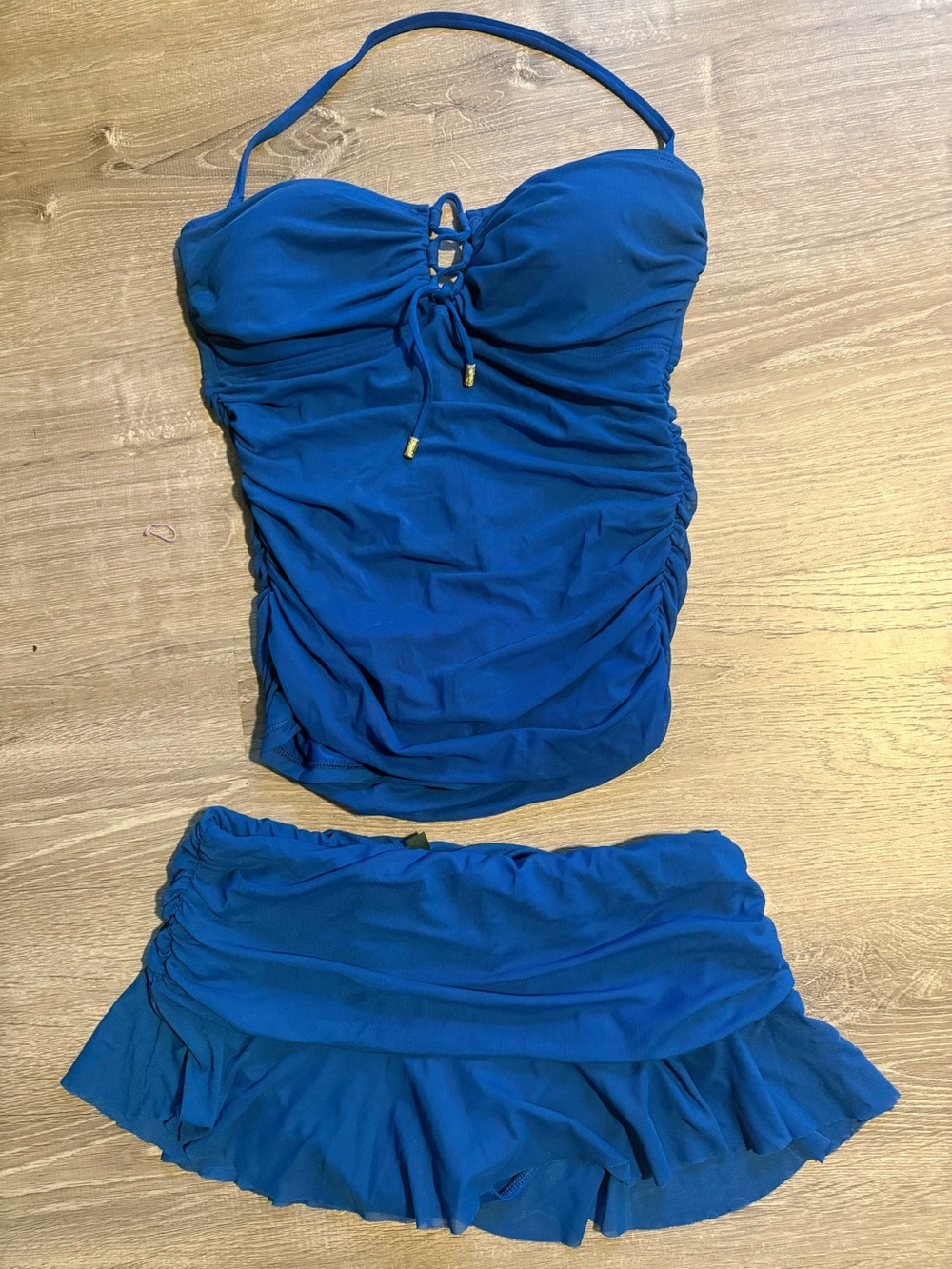 Ralph Lauren Blue Swimwear Top